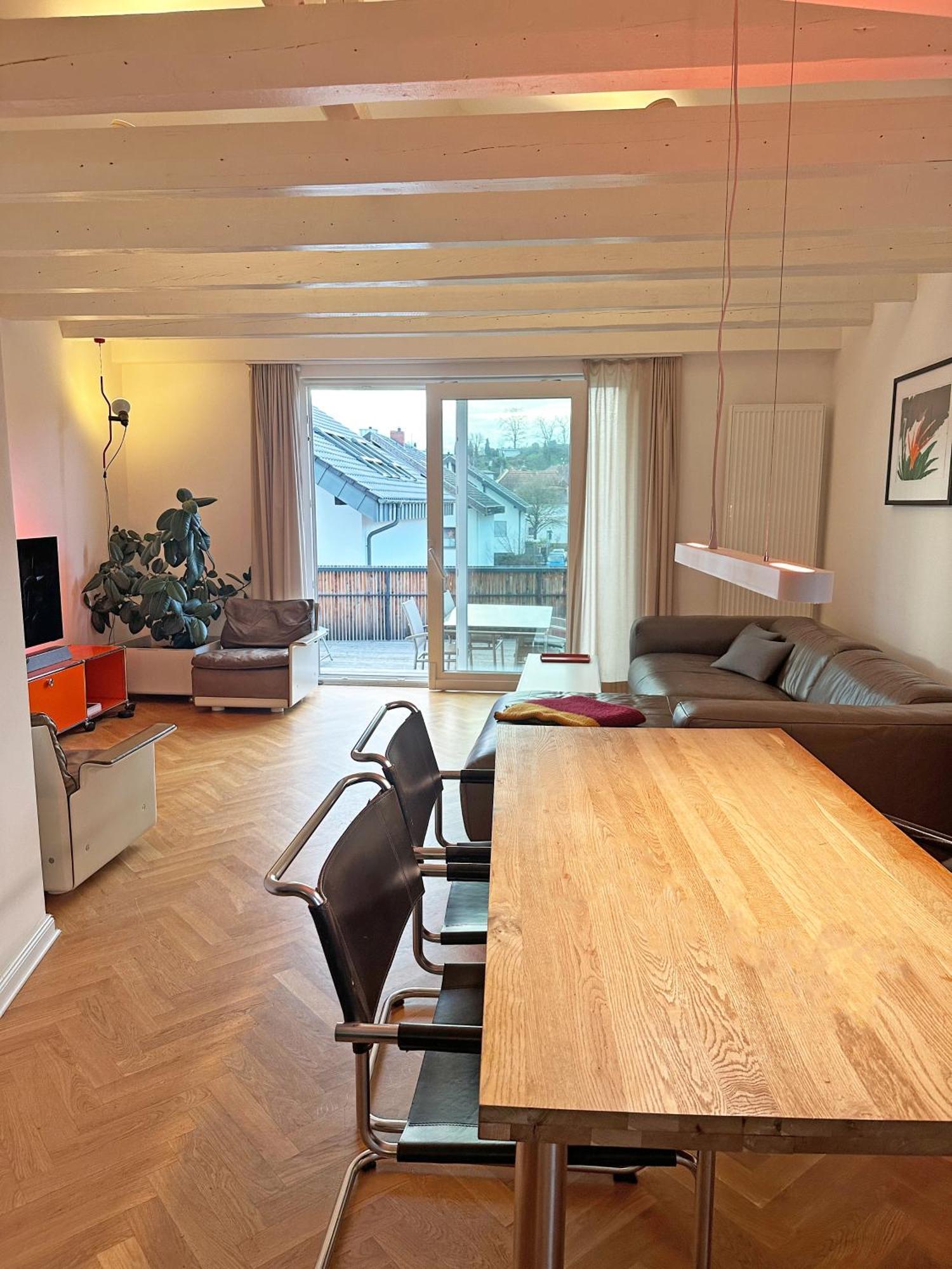 Klimatisierte Wohnung Mit Grosser Terrasse 代德斯海姆 外观 照片